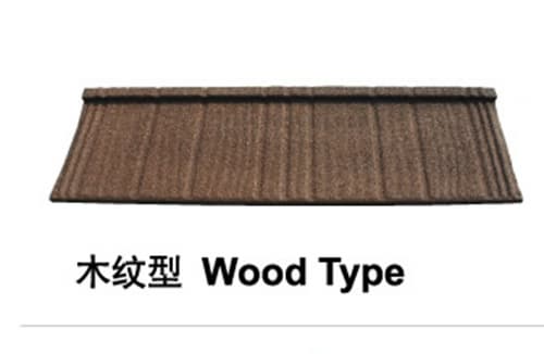 Stone Coated Metal -Wood Type-